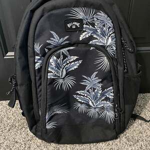 Billabong Roadie Backpack with Tropical Print